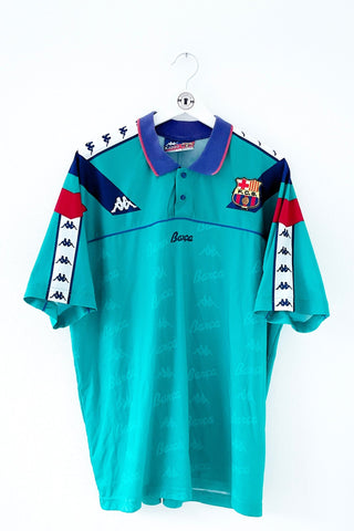 Barcelona 1992/1995 Udebanetrøje XL 8/10 - Retroshirts.dk