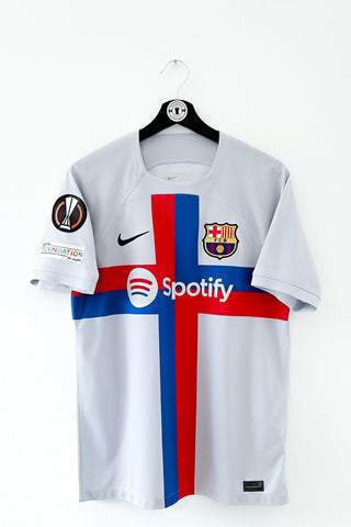 Barcelona 2022/2023 3.Trøje #Lewandowski 9 Medium 9/10 - Retroshirts.dk