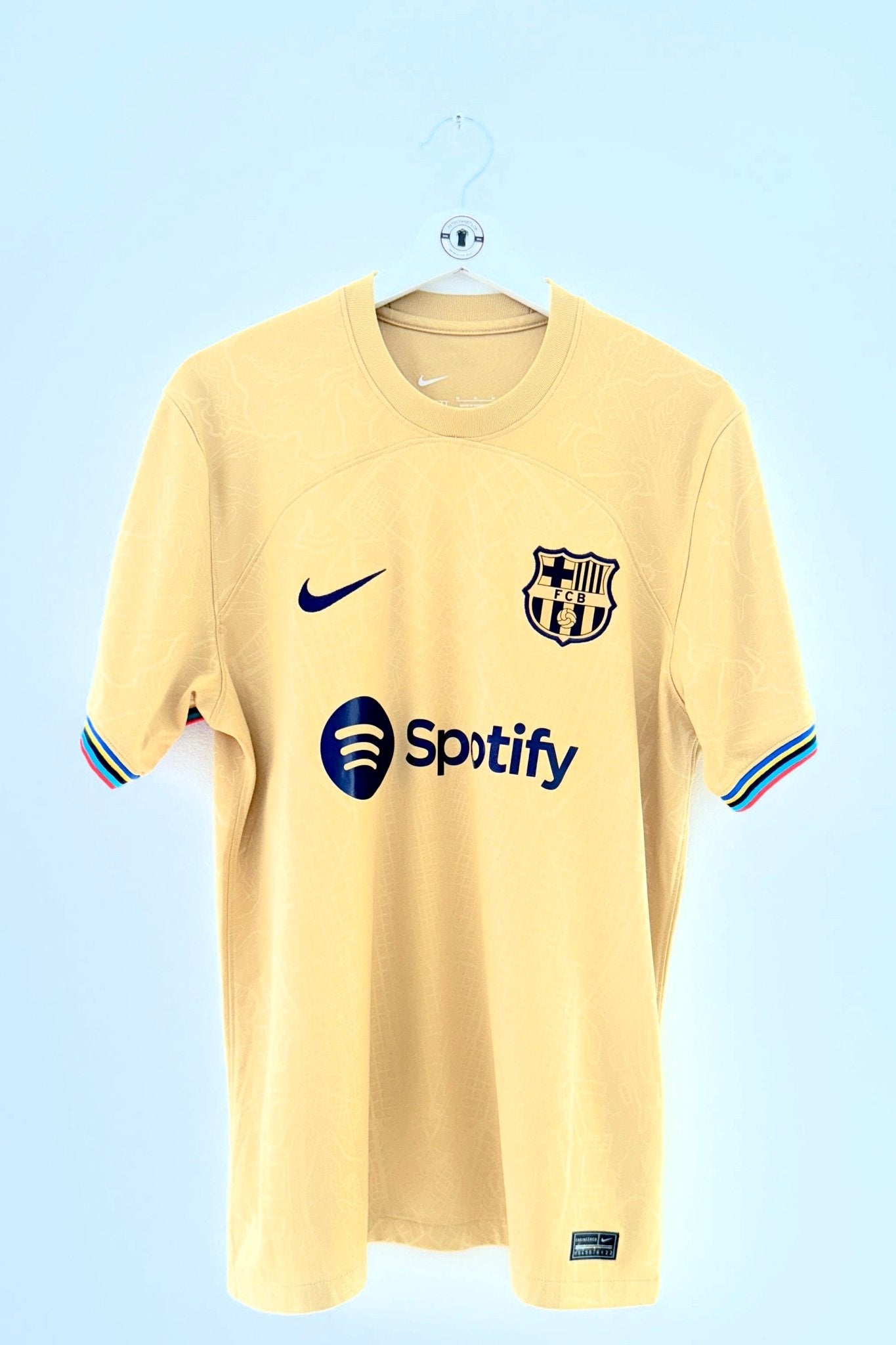 Barcelona 2022/2023 Udebane #Christensen 15 Medium 9/10 - Retroshirts.dk