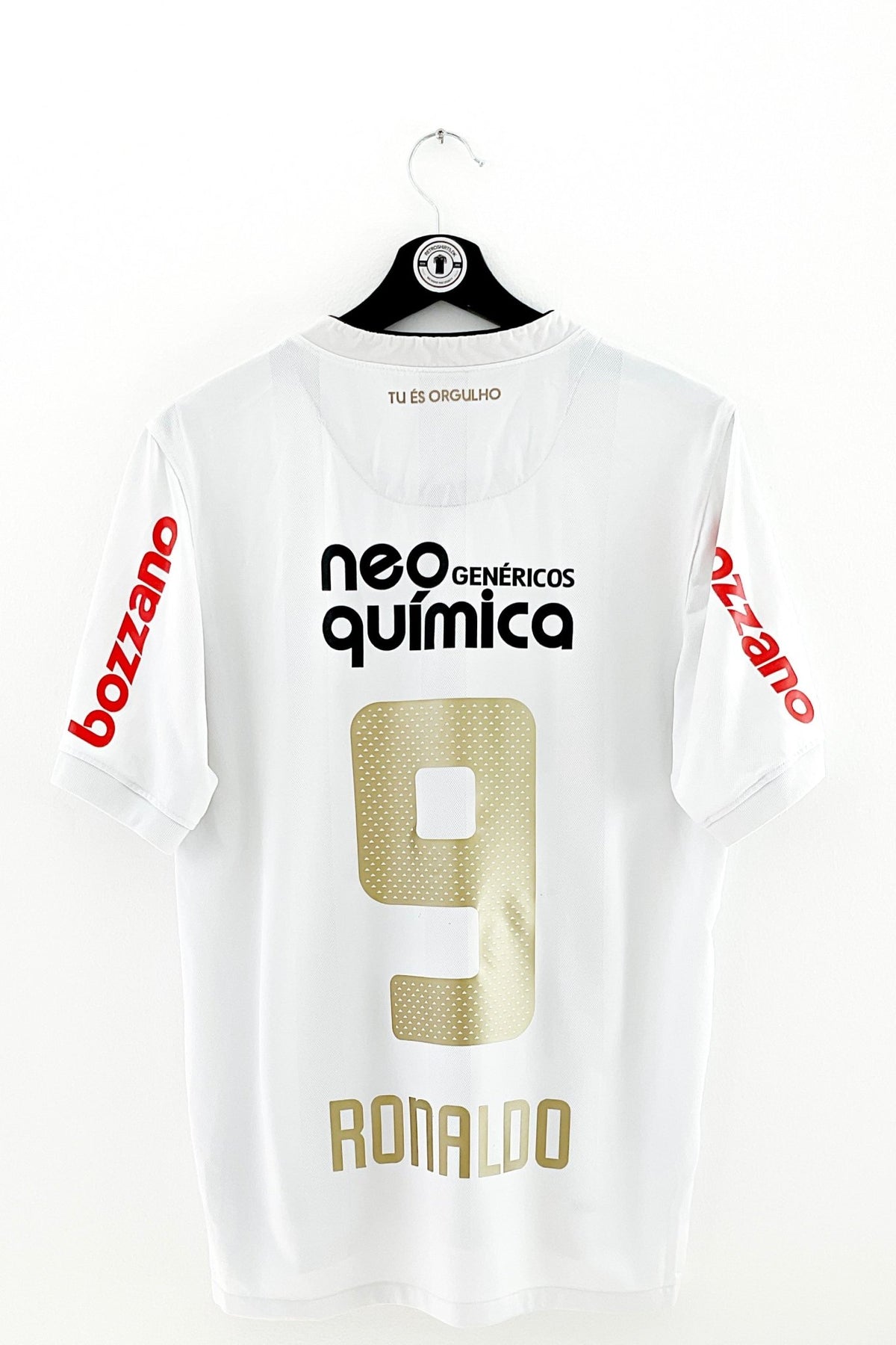 Corinthians 2010/2011 Hjemmebane #Ronaldo 9 Medium 9/10 - Retroshirts.dk