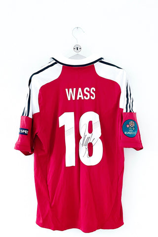 Danmark 2012 Hjemmebane #Wass 18 #Autograf #Match Issued Medium 9/10 - Retroshirts.dk