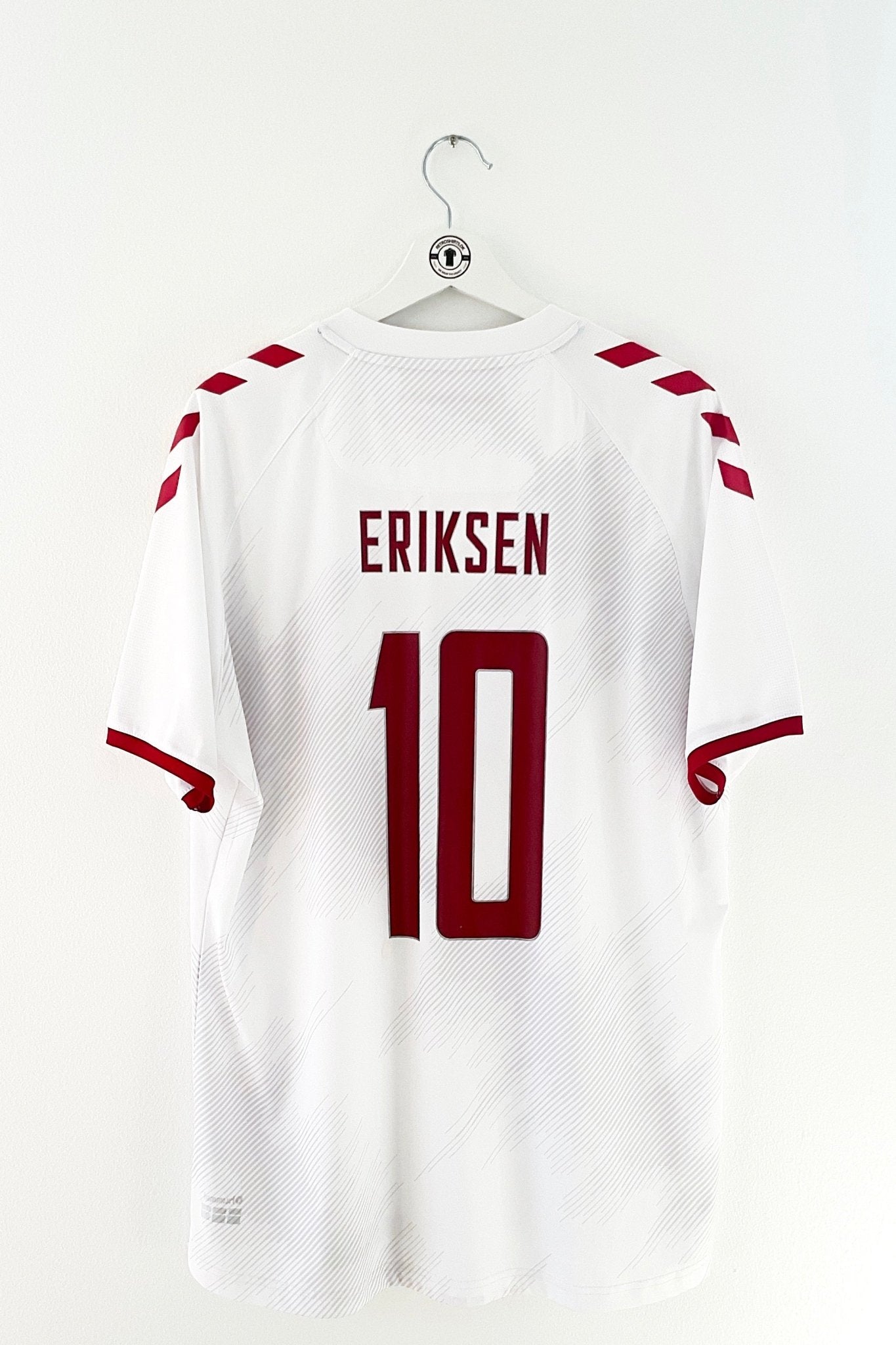 Danmark 2020 Udebane #Eriksen 10 XXL 9/10 - Retroshirts.dk