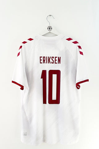 Danmark 2020 Udebane #Eriksen 10 XXL 9/10 - Retroshirts.dk