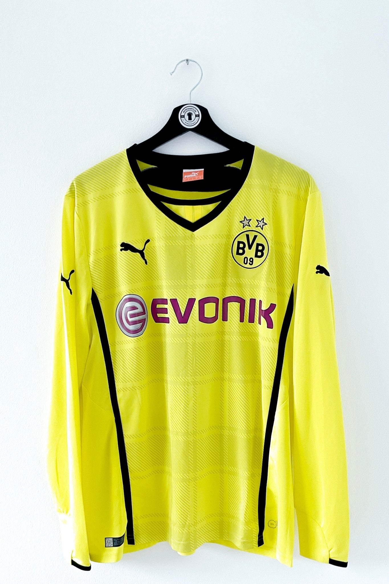 Dortmund 2013/2014 Hjemmebane #Lewandowski 9 Large 9/10 - Retroshirts.dk