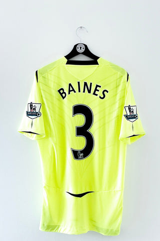 Everton 2008/2009 Udebane #Baines 3 Medium 9/10 - Retroshirts.dk