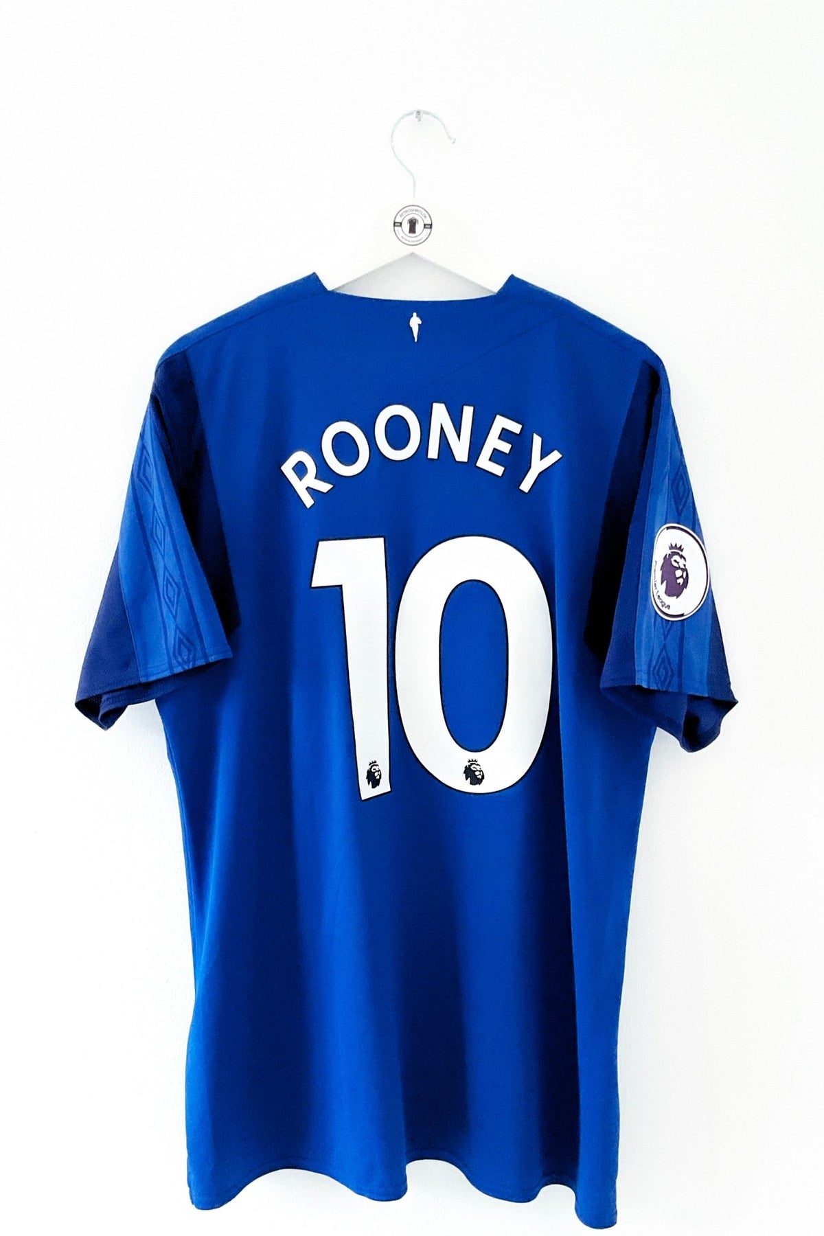 Everton 2017/2018 Hjemmebane #Rooney XL 9/10 - Retroshirts.dk