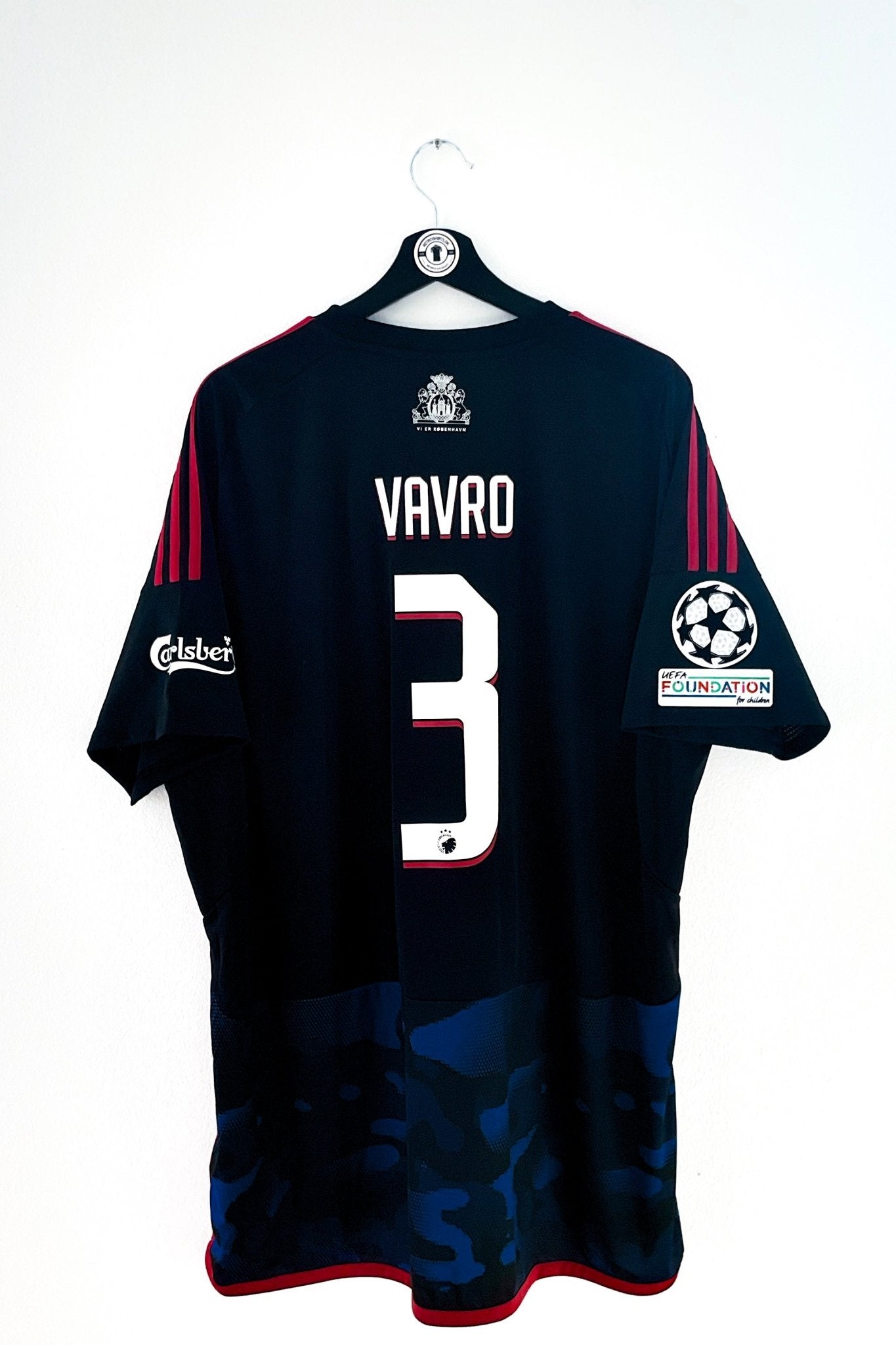 FC København 2023/2024 Udebane CHL #Vavro 3 XXL Tags 10/10 - Retroshirts.dk