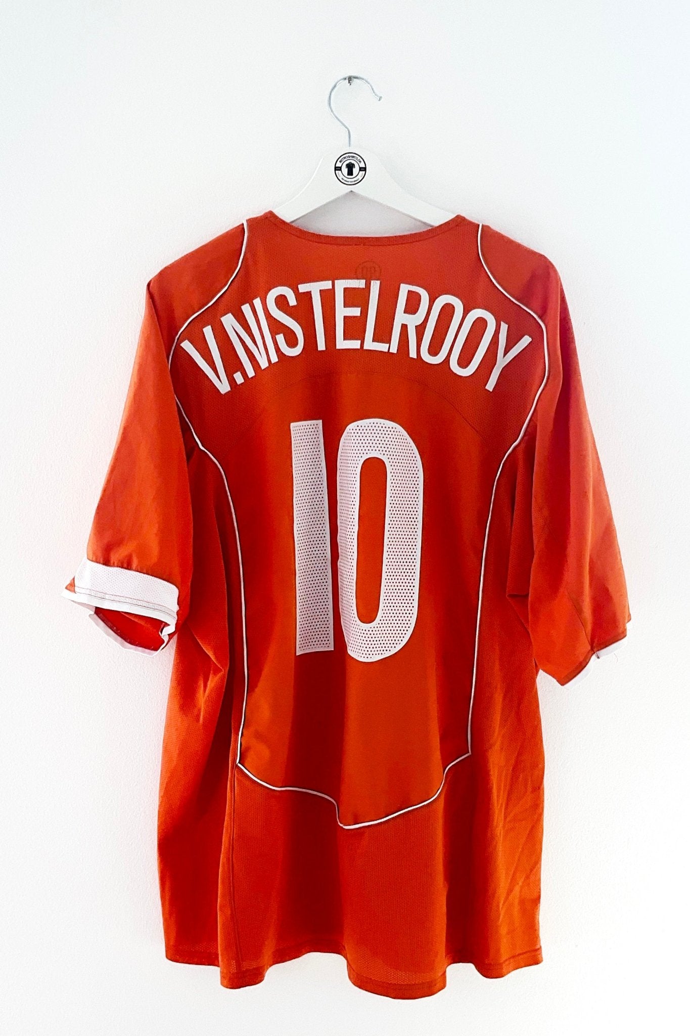 Holland 2004 Hjemmebane #V.Nistelrooy 10 XXL 8/10 - Retroshirts.dk