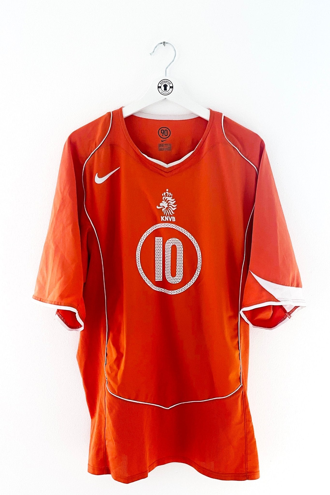 Holland 2004 Hjemmebane #V.Nistelrooy 10 XXL 8/10 - Retroshirts.dk