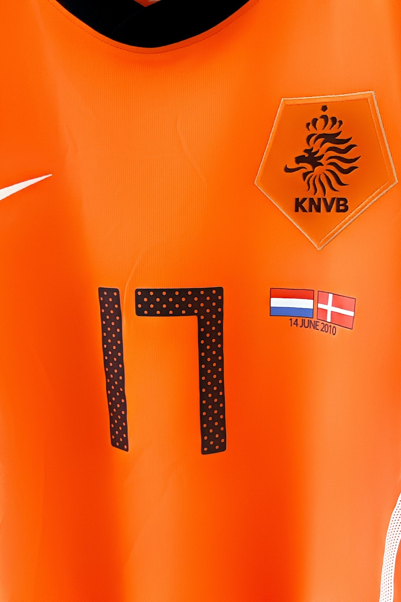 Holland 2010 Hjemmebane #Elia 17 #Match Issued Medium 9/10 - Retroshirts.dk