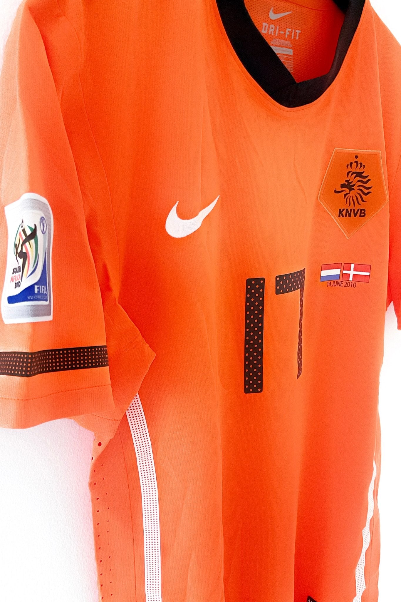 Holland 2010 Hjemmebane #Elia 17 #Match Issued Medium 9/10 - Retroshirts.dk