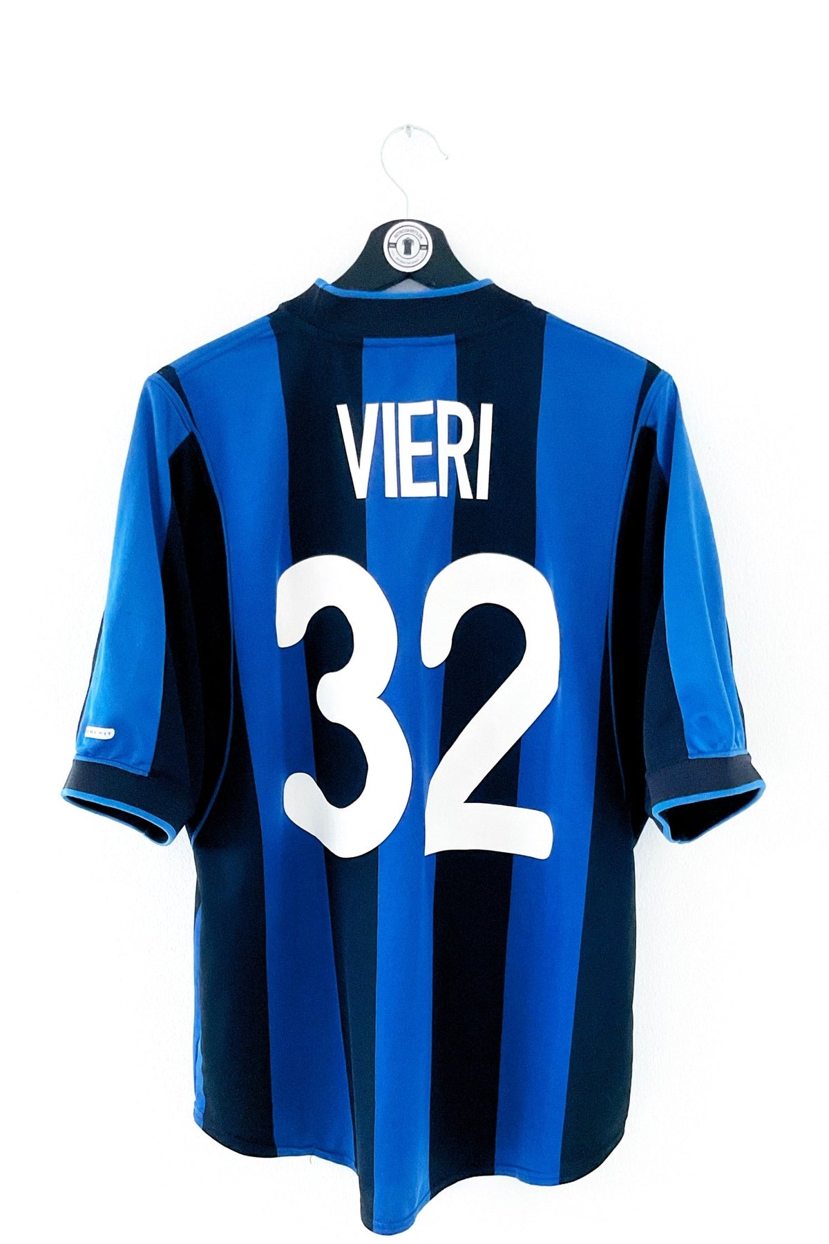 Inter Milan 2000/2001 Hjemmebane #Vieri 32 Medium 9/10 - Retroshirts.dk