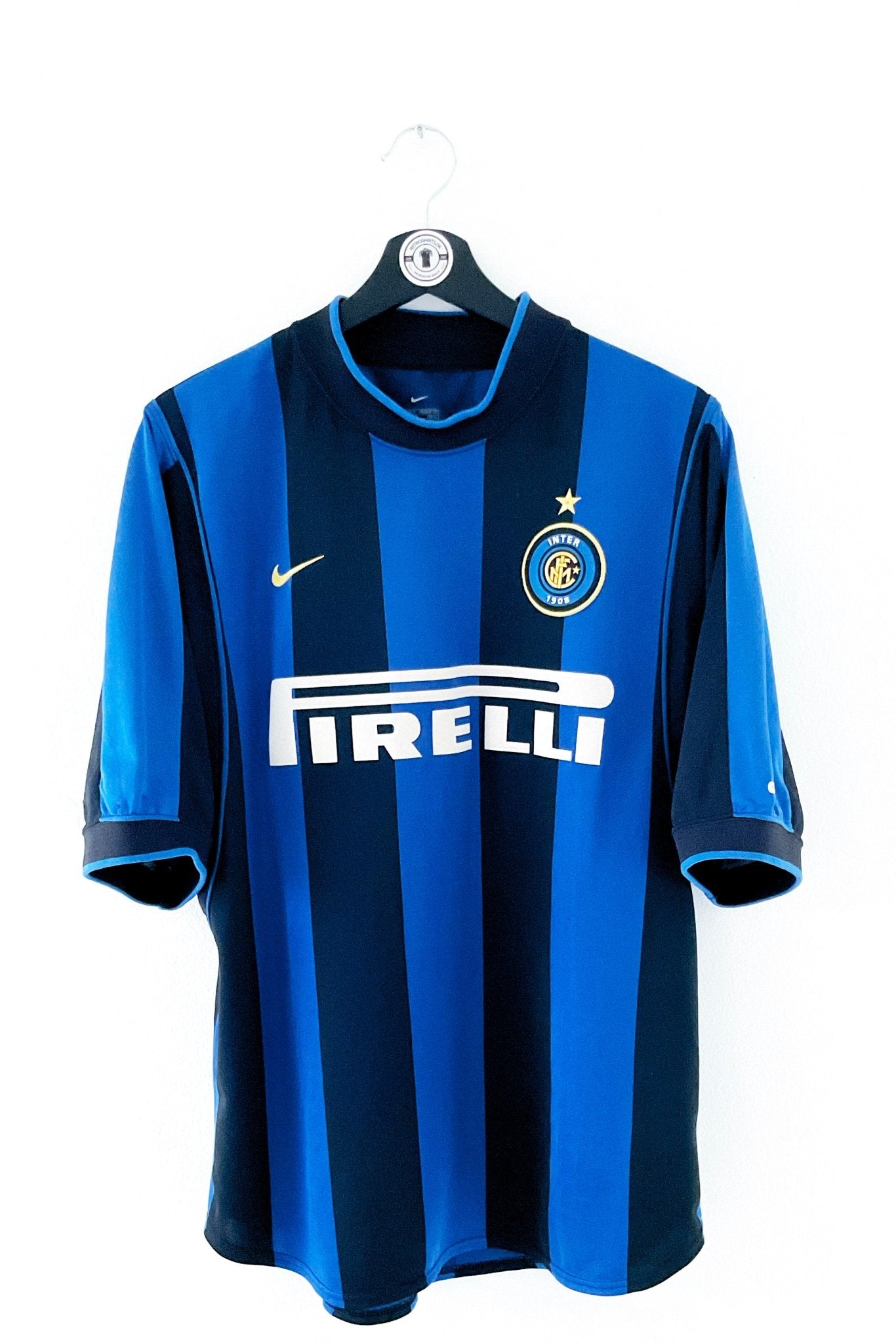 Inter Milan 2000/2001 Hjemmebane #Vieri 32 Medium 9/10 - Retroshirts.dk