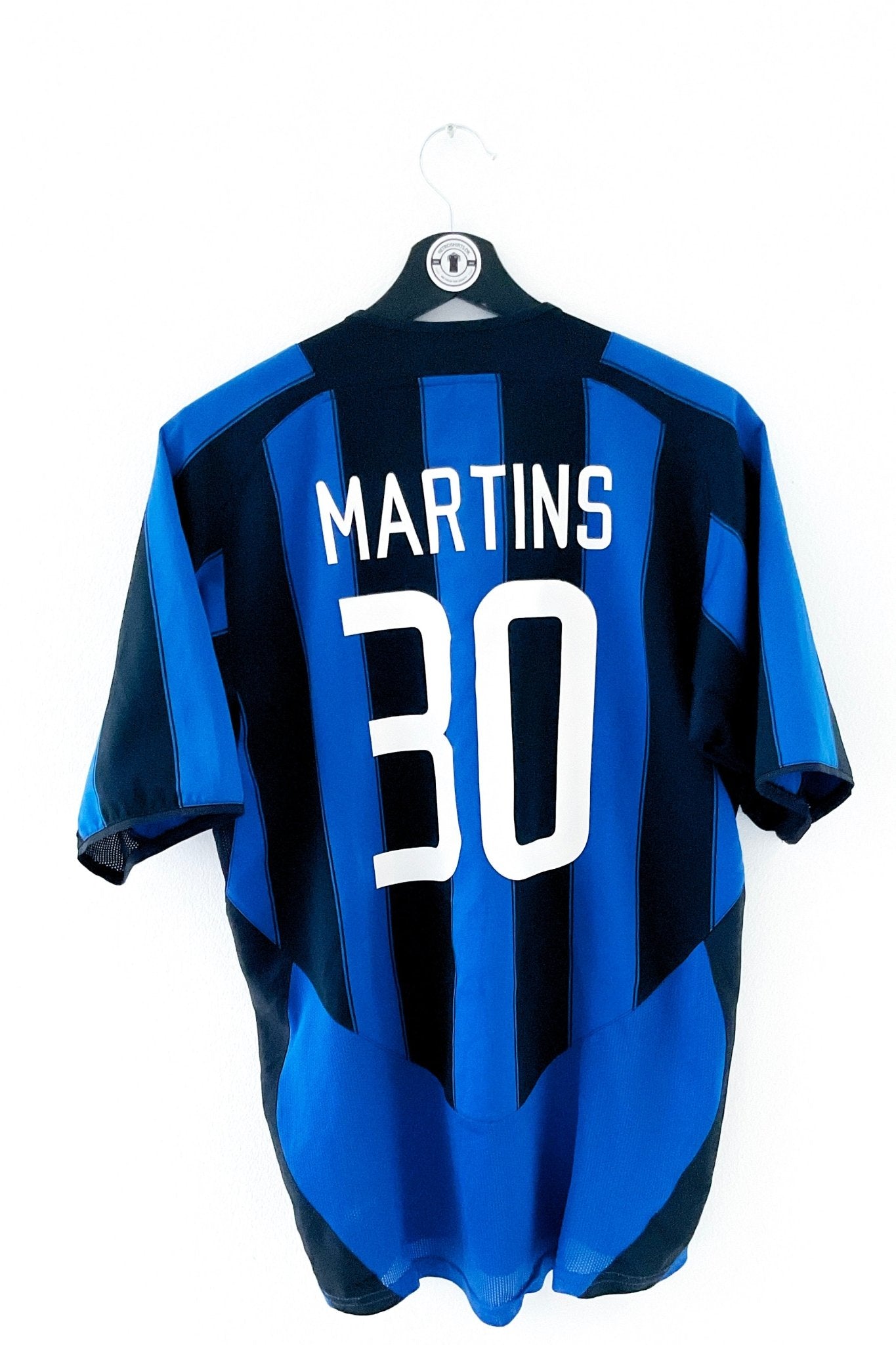 Inter Milan 2003/2004 Hjemmebane #Martins 30 Small 8/10 - Retroshirts.dk