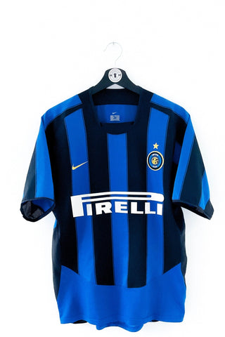 Inter Milan 2003/2004 Hjemmebane #Martins 30 Small 8/10 - Retroshirts.dk