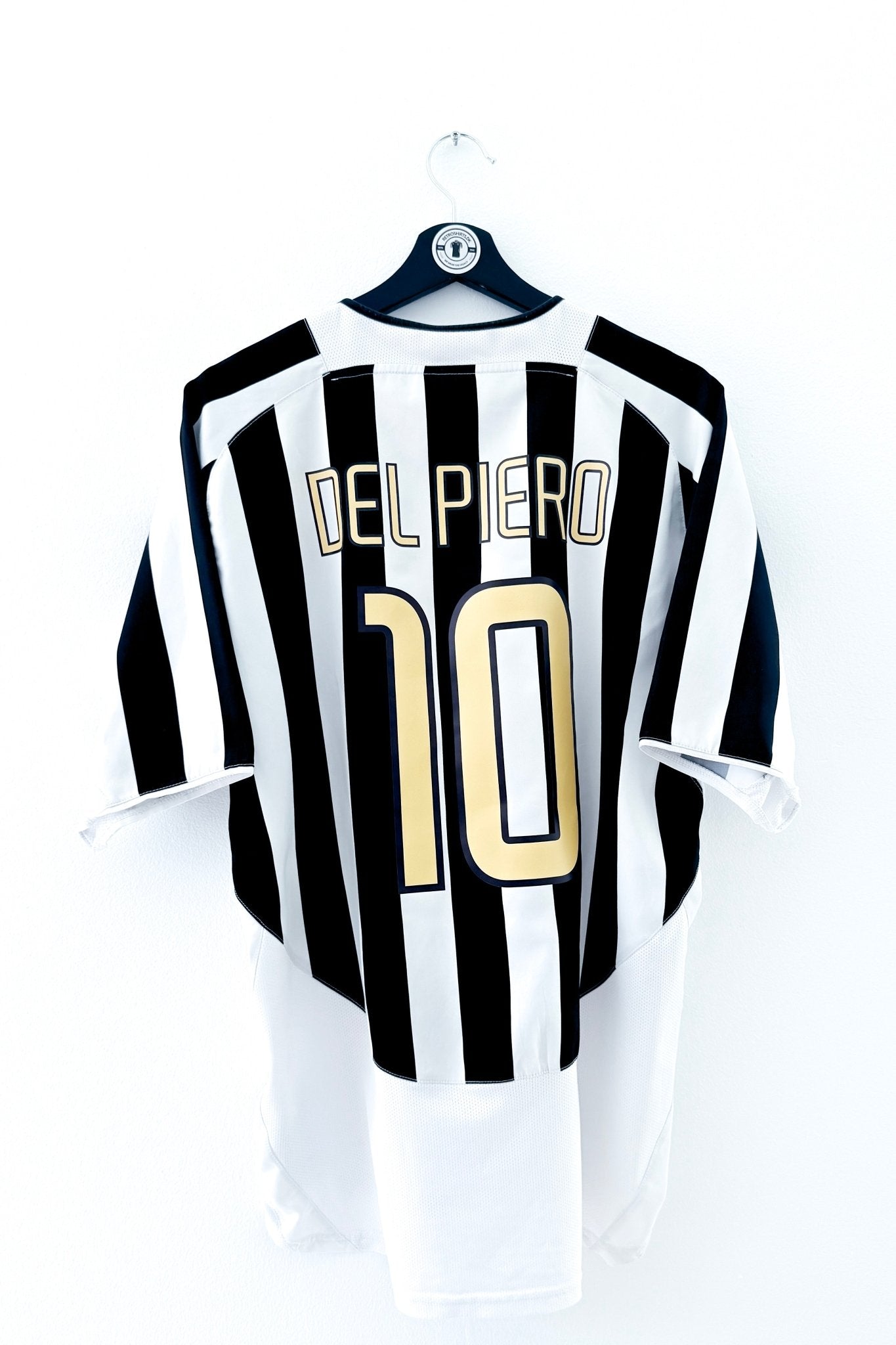 Juventus 2003/2004 Hjemmebane #Del Piero 10 Large 8/10 - Retroshirts.dk