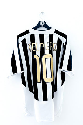 Juventus 2003/2004 Hjemmebane #Del Piero 10 Large 8/10 - Retroshirts.dk