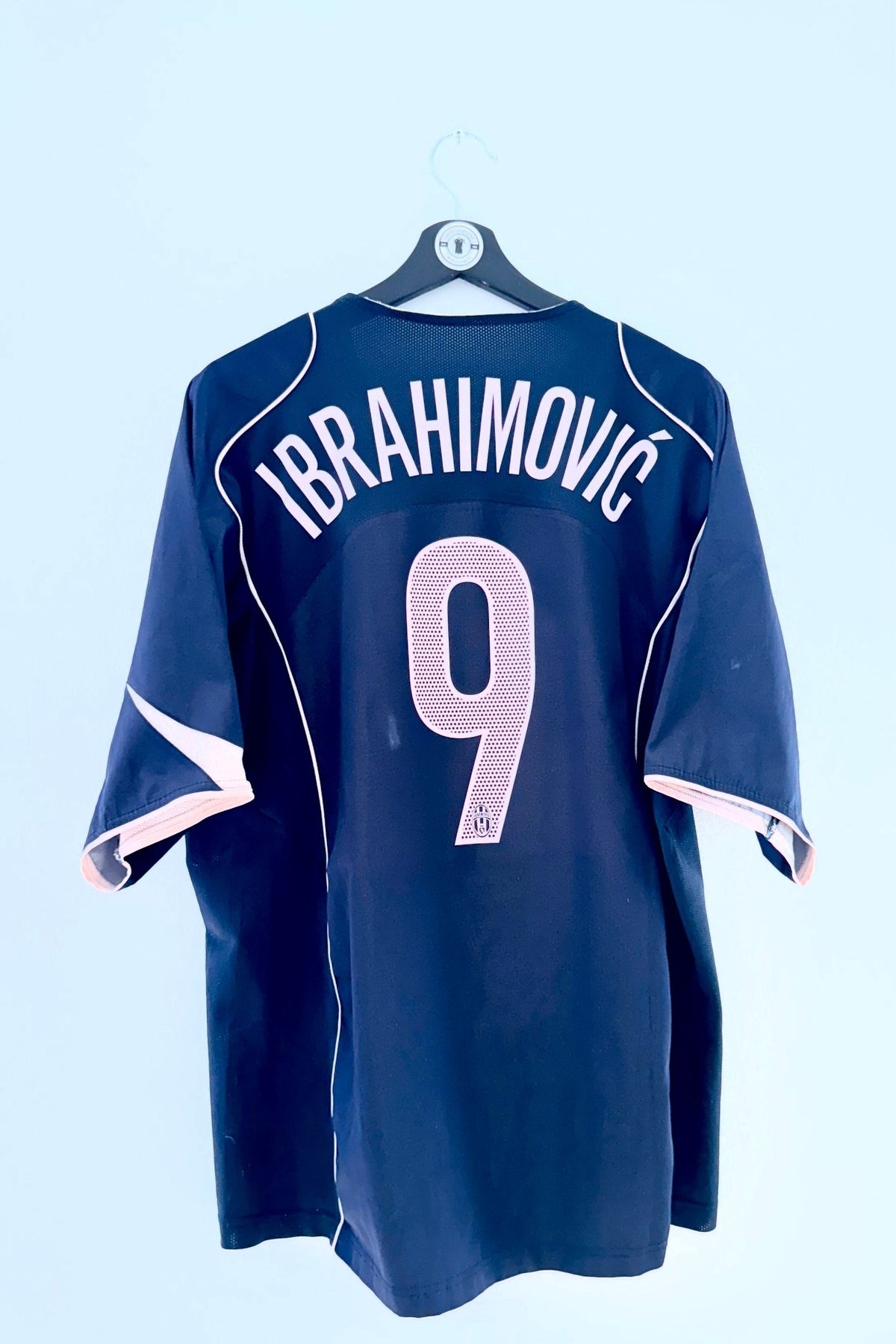 Juventus 2004/2005 3.Trøje #Ibrahimovic 9 XL 8/10 - Retroshirts.dk