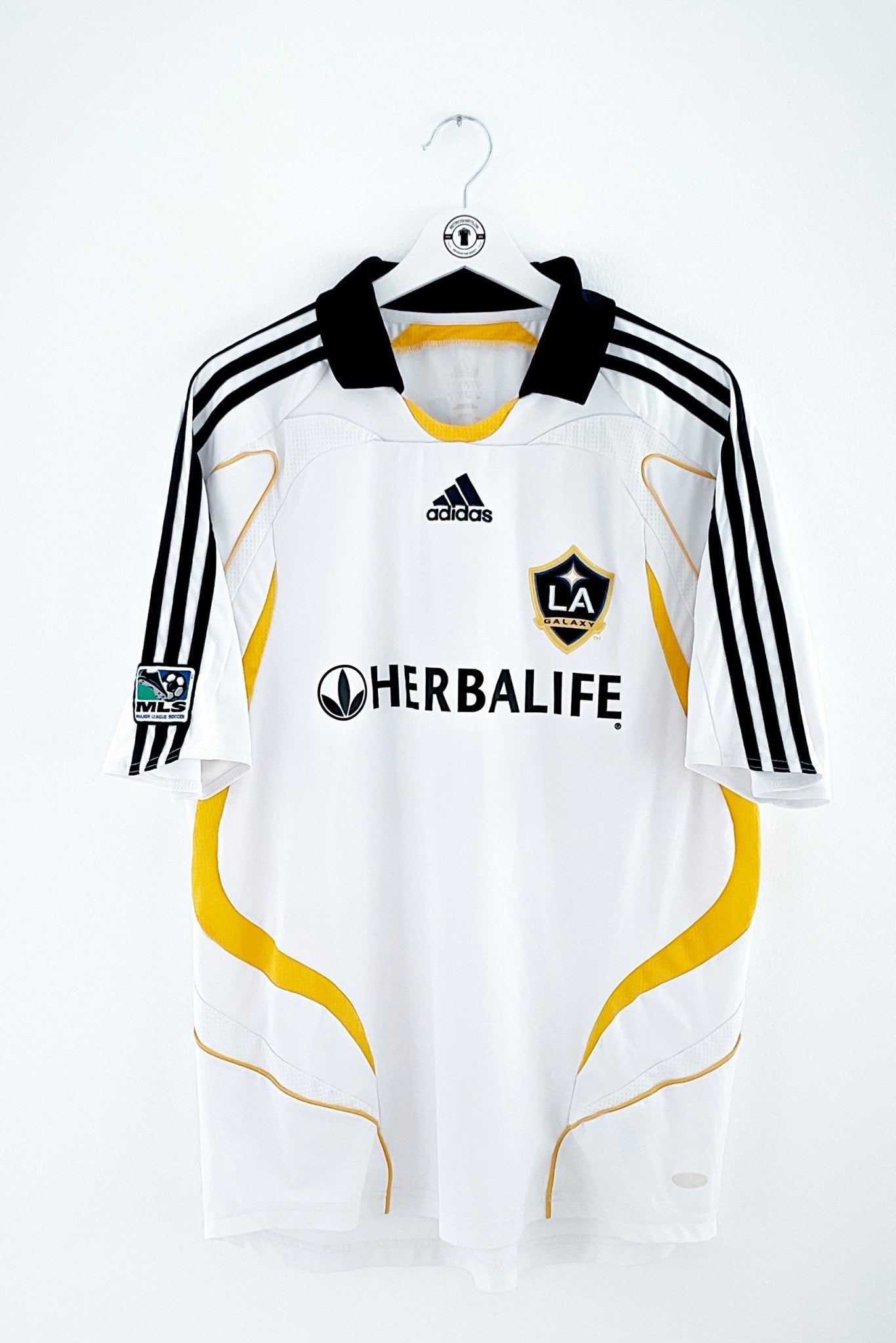 LA Galaxy 2007/2008 Hjemmebane #Beckham 23 Large 9/10 - Retroshirts.dk