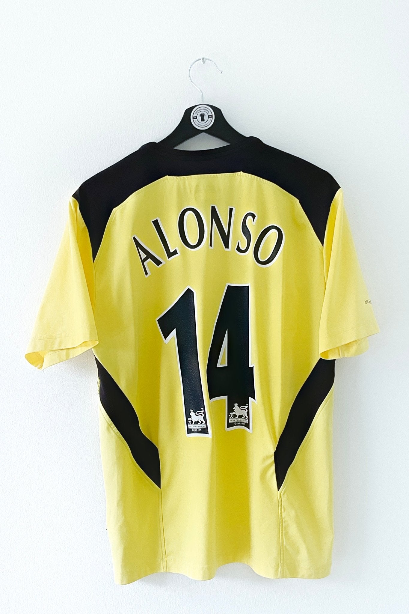 Liverpool 2006/2008 Hjemmebane #Alonso 14 Medium 8/10 - Retroshirts.dk