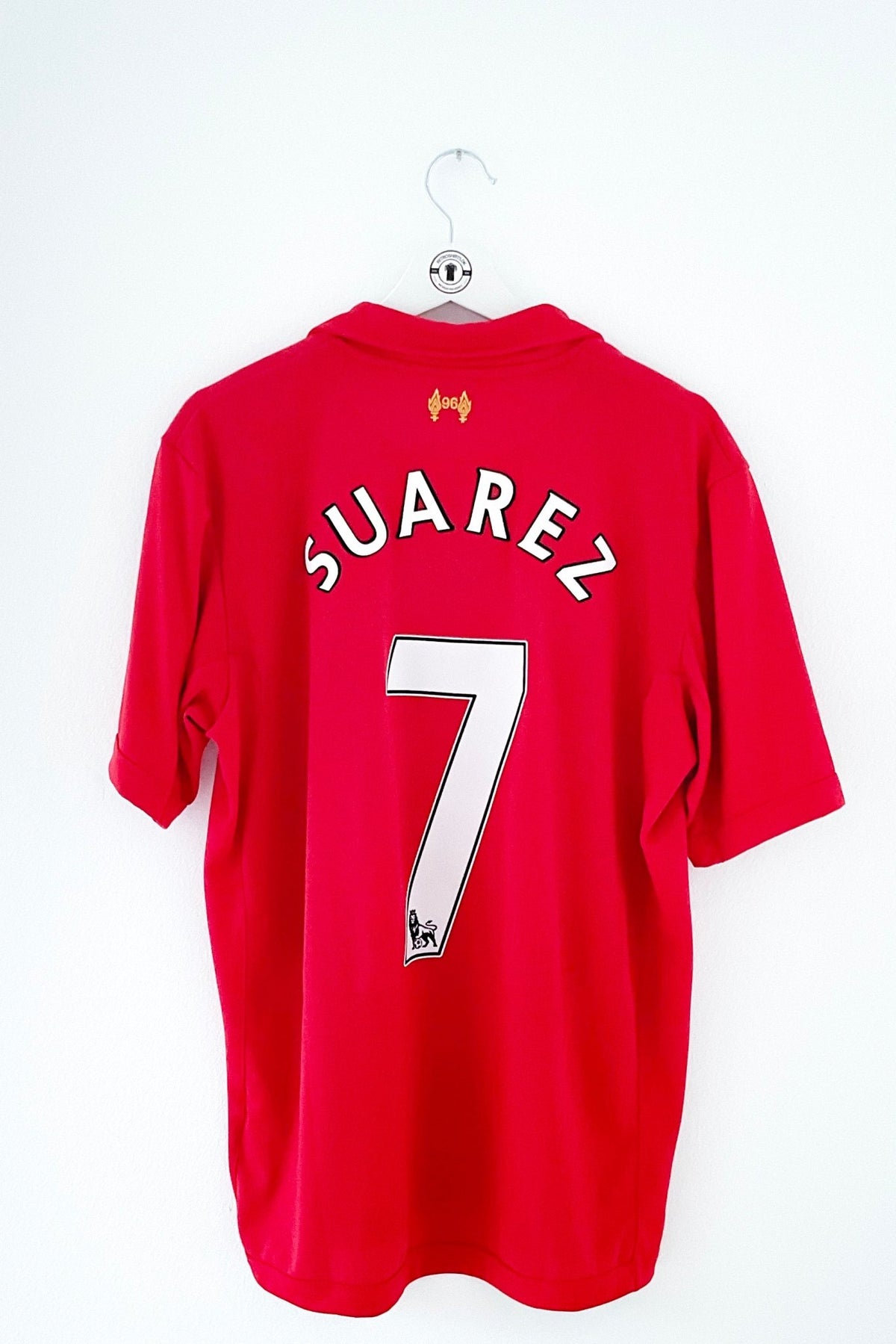 Liverpool 2012/2013 Hjemmebane #Suarez 7 Large 9/10 - Retroshirts.dk