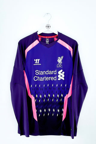 Liverpool 2013/2014 Målmandstrøje Medium 9/10 - Retroshirts.dk