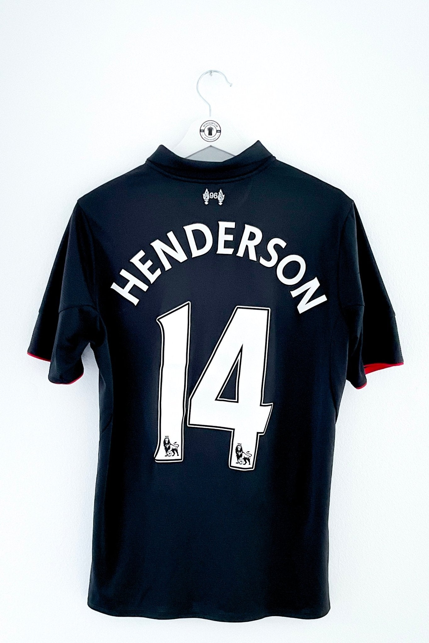 Liverpool 2015/2016 3.Trøje #Henderson 14 Medium 9/10 - Retroshirts.dk