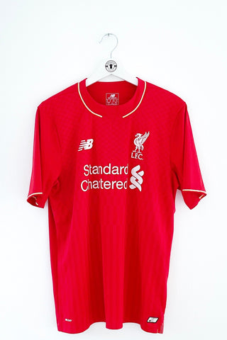 Liverpool 2015/2016 Hjemmebane #Benteke 9 Medium 9/10 - Retroshirts.dk