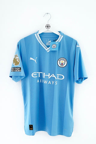 Manchester City 2023/2024 Hjemmebane #Grealish 10 Medium 10/10 - Retroshirts.dk