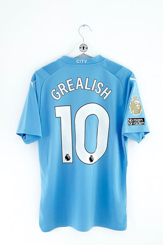 Manchester City 2023/2024 Hjemmebane #Grealish 10 Medium 10/10 - Retroshirts.dk