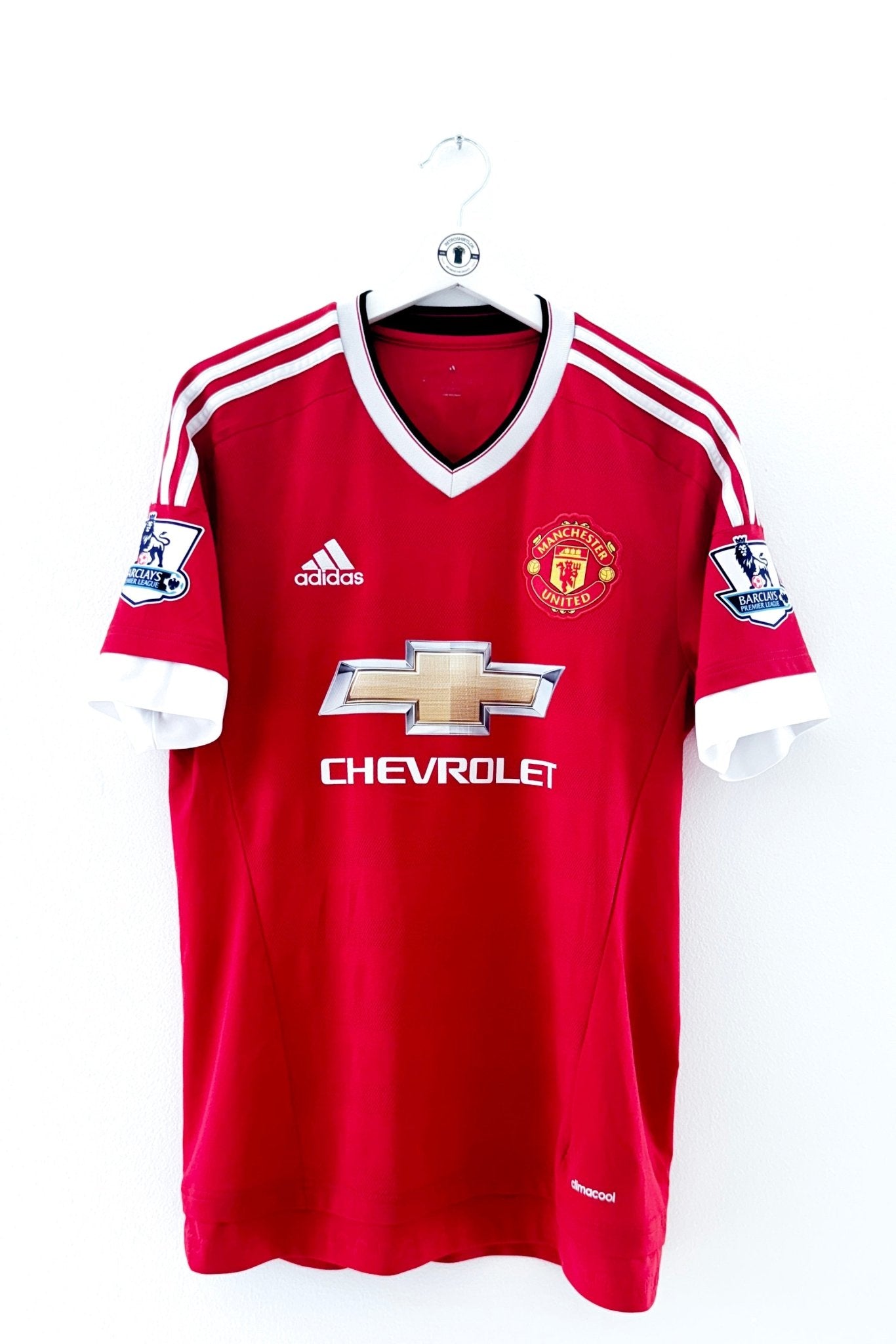 Manchester United 2015/2016 Hjemmebane #Memphis 7 Medium 8/10 - Retroshirts.dk