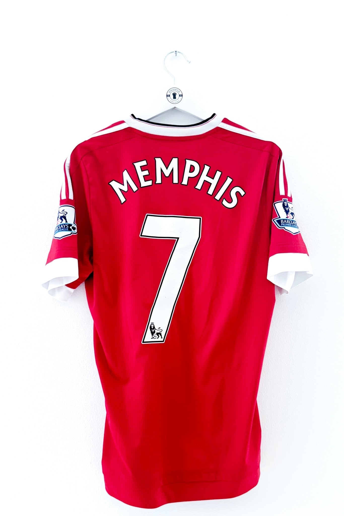 Manchester United 2015/2016 Hjemmebane #Memphis 7 Medium 8/10 - Retroshirts.dk