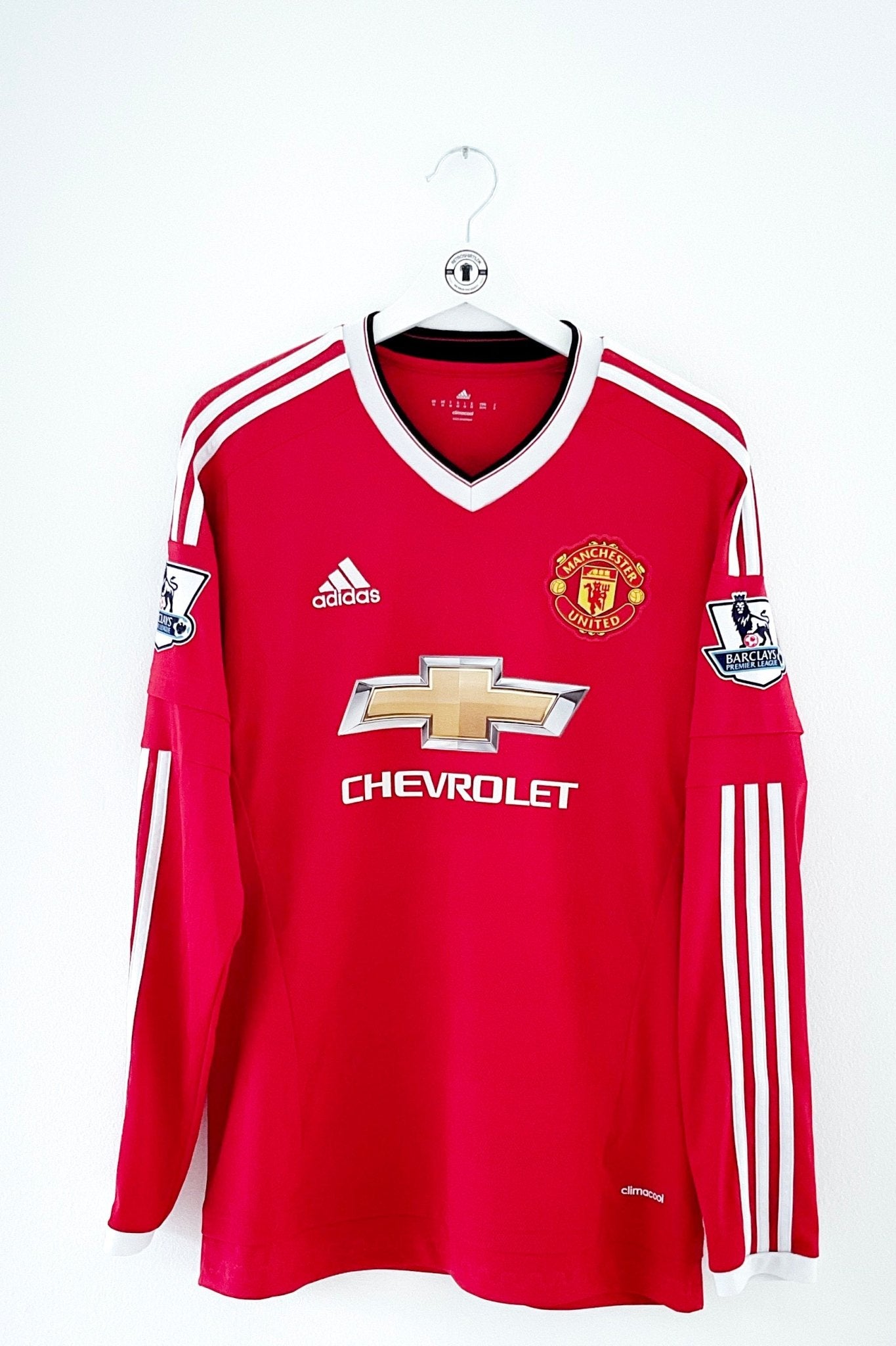 Manchester United 2015/2016 Hjemmebane #Memphis 7 Medium 9/10 - Retroshirts.dk