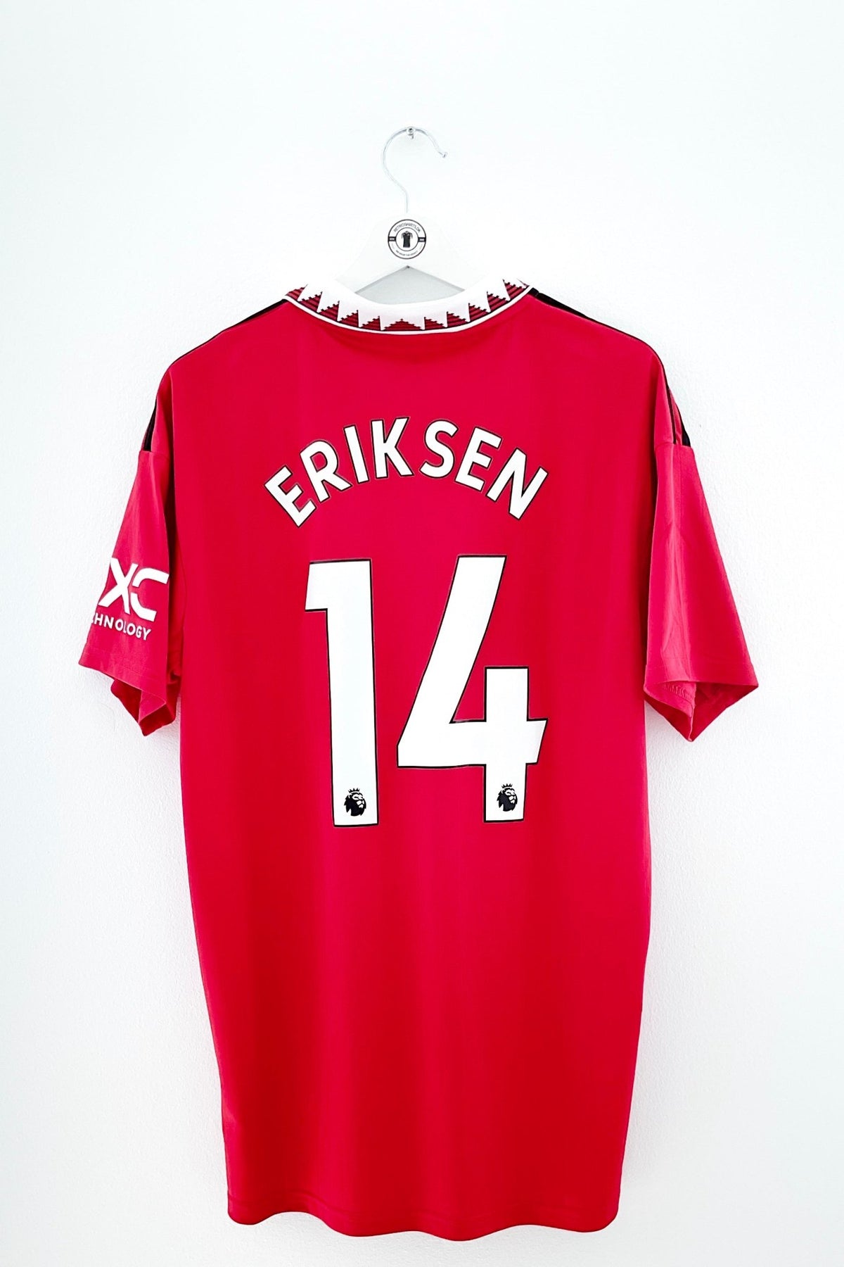 Manchester United 2022/2023 Hjemmebane #Eriksen 14 Large 9/10 - Retroshirts.dk