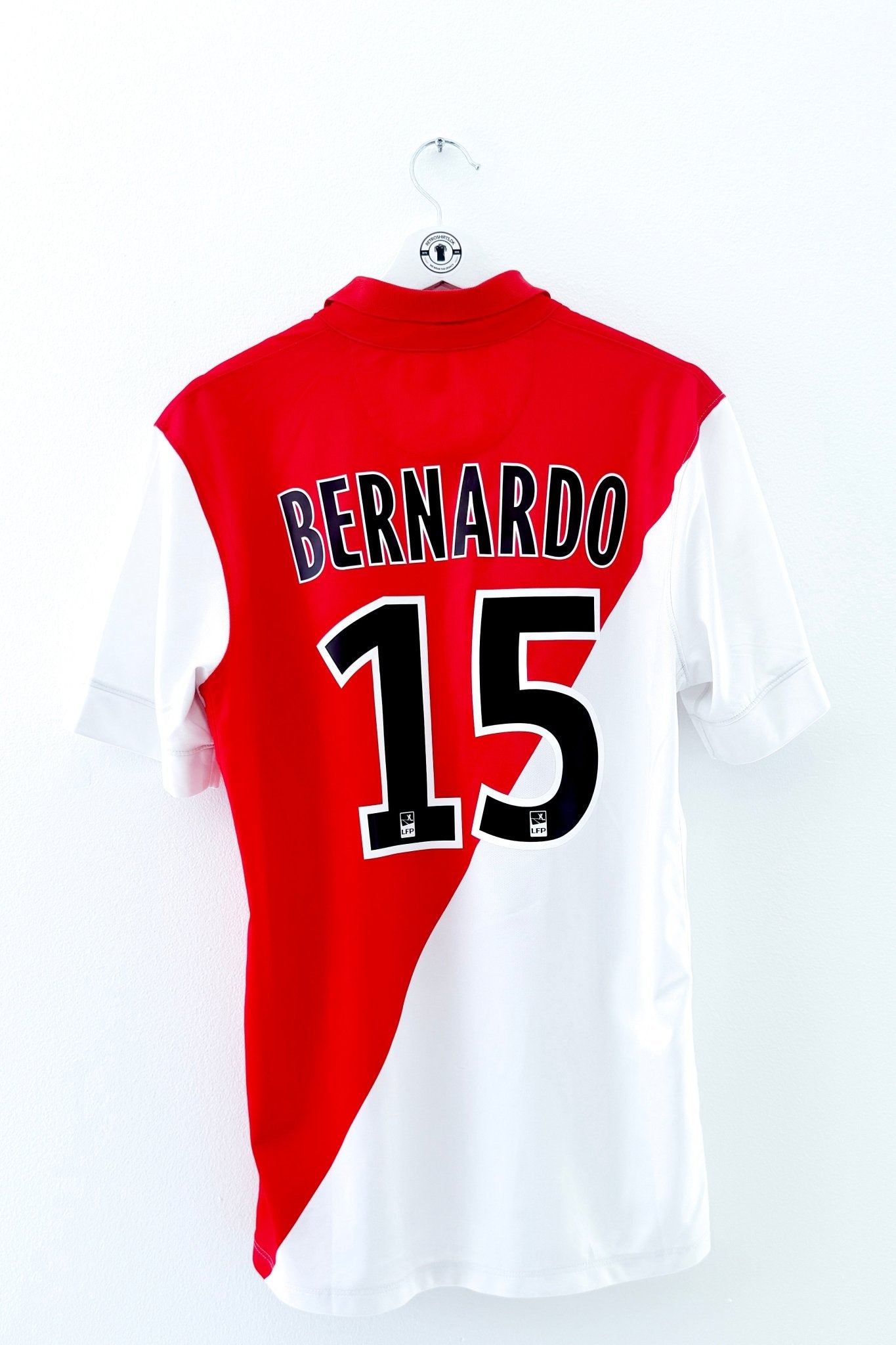 Monaco 2014/2015 Hjemmebane #Bernado 15 Medium 9/10 - Retroshirts.dk