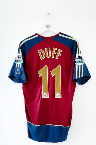 Newcastle United 2006/2007 Udebane #Duff 11 Medium 9/10 - Retroshirts.dk