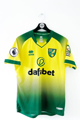 Norwich 2019/2020 Hjemmebane #Pukki 22 Small 9/10 - Retroshirts.dk