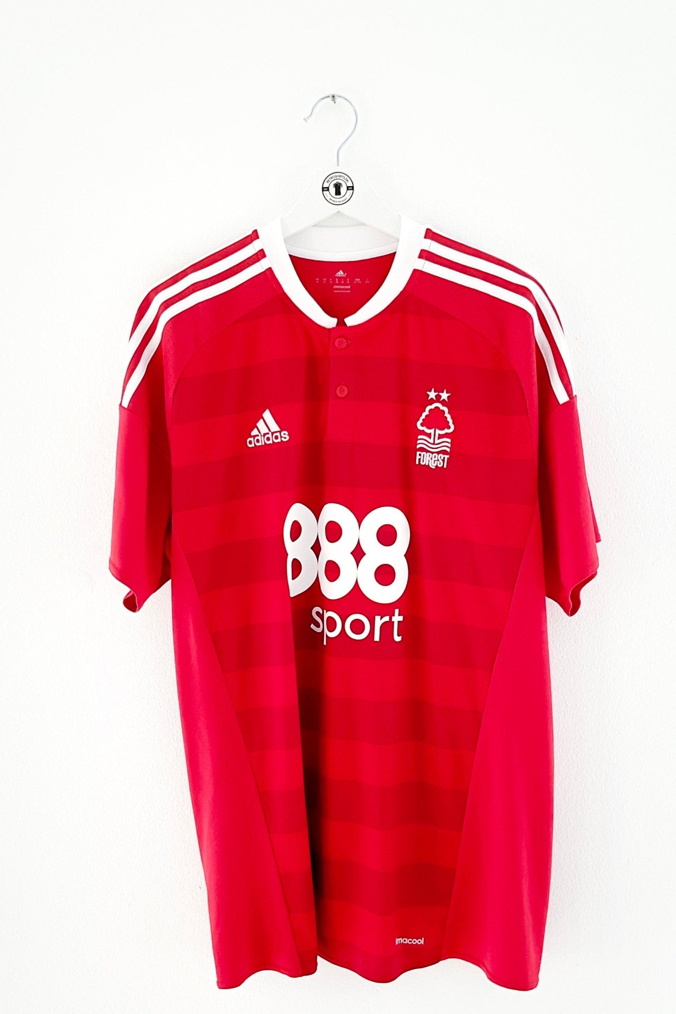 Nottingham Forest 2016/2017 Hjemmebane #Bendtner 14 XL 9/10 - Retroshirts.dk