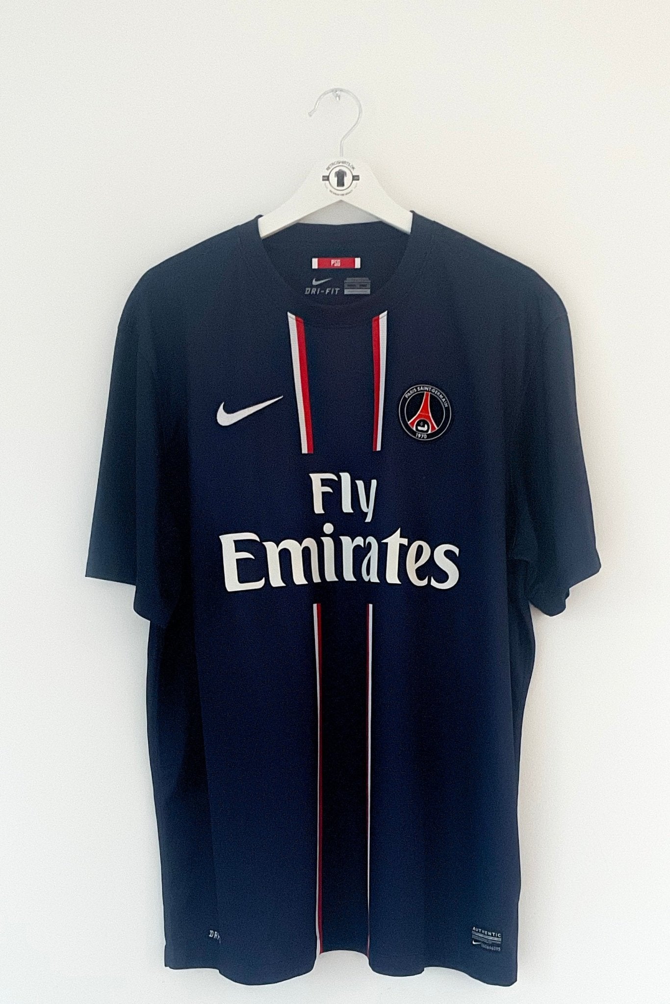 PSG 2012/2013 Hjemmebane #Ibrahimovic 18 XL 9/10 - Retroshirts.dk