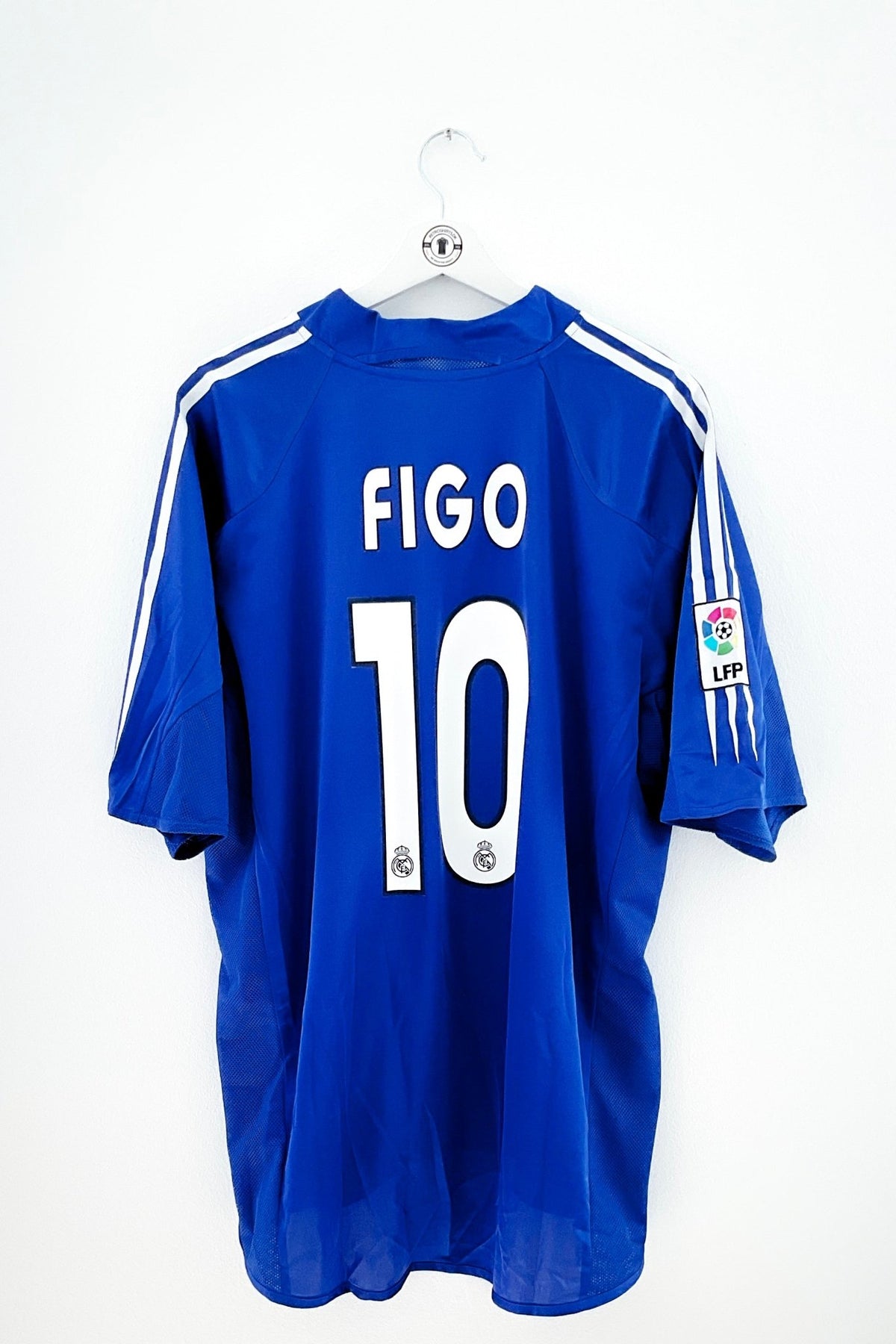 Real Madrid 2004/2005 3.Trøje #Figo 7 XL 10/10 - Retroshirts.dk