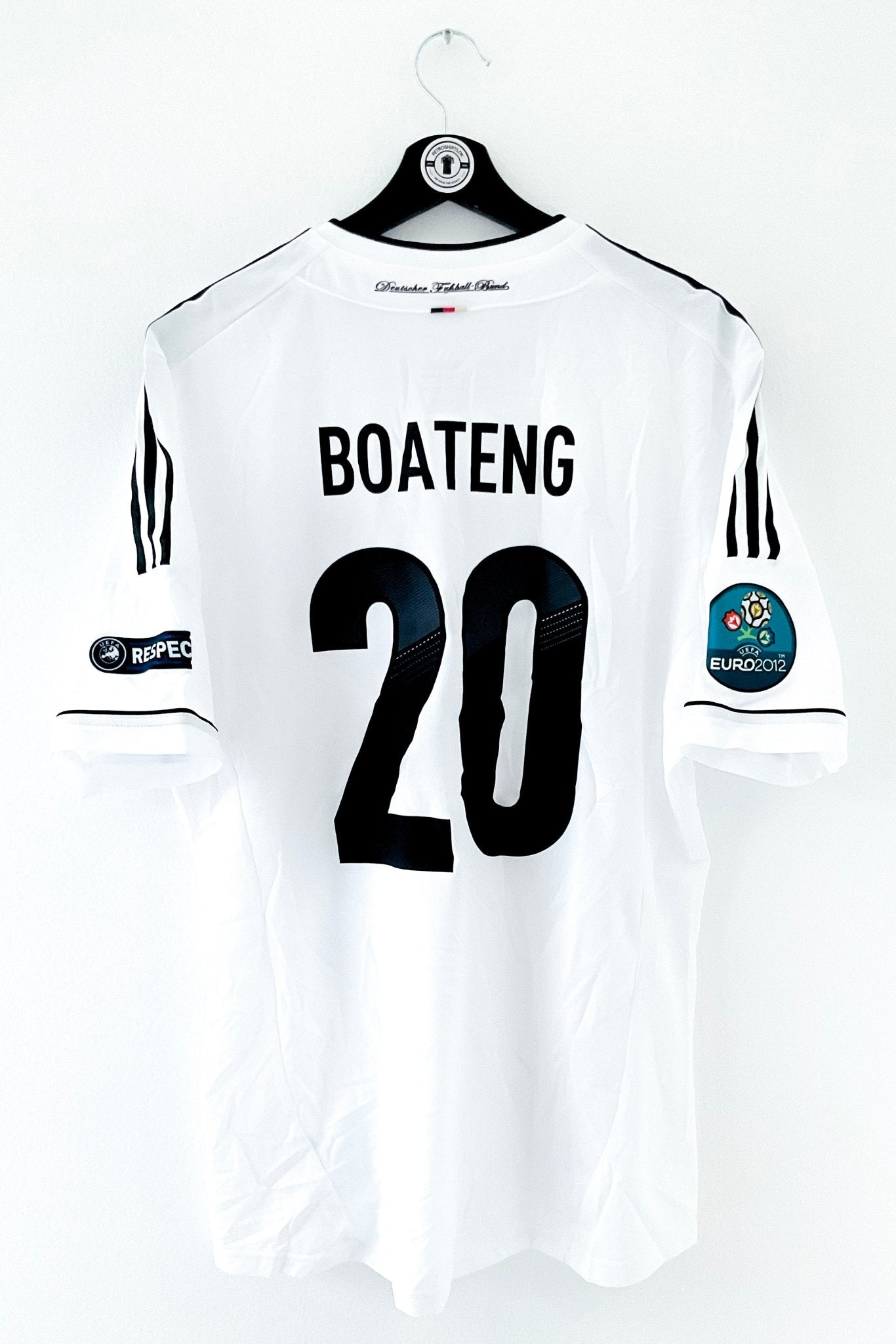 Tyskland 2012 Hjemmebane #Boateng 20 #Match Issued XL 9/10 - Retroshirts.dk