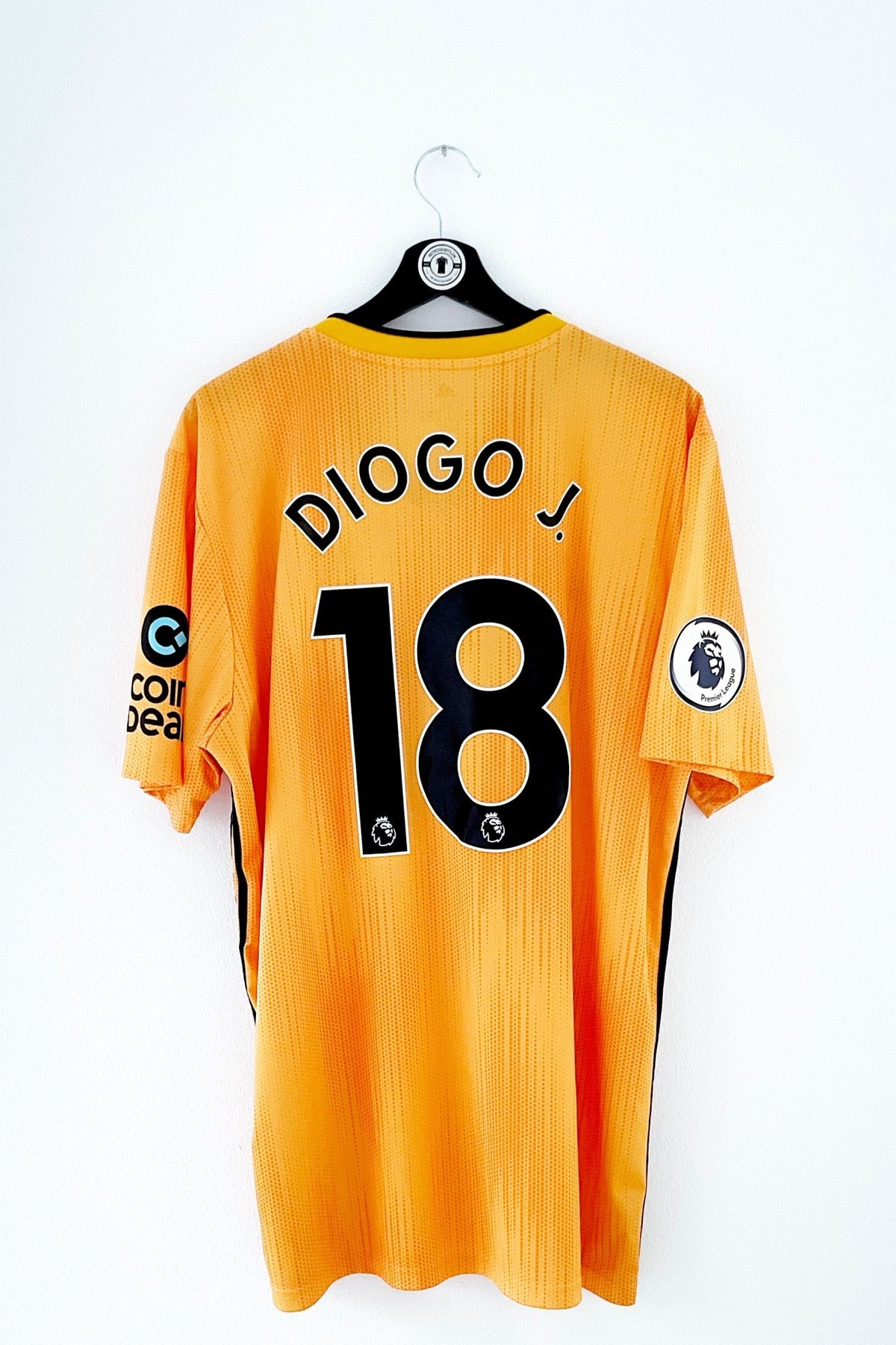 Wolverhampton 2019/2020 Hjemmebane #Diogo J. 18 XL 9/10 - Retroshirts.dk