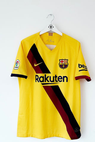 Barcelona 2019/2020 Udebane #Messi 10 Large 9/10 - Retroshirts.dk