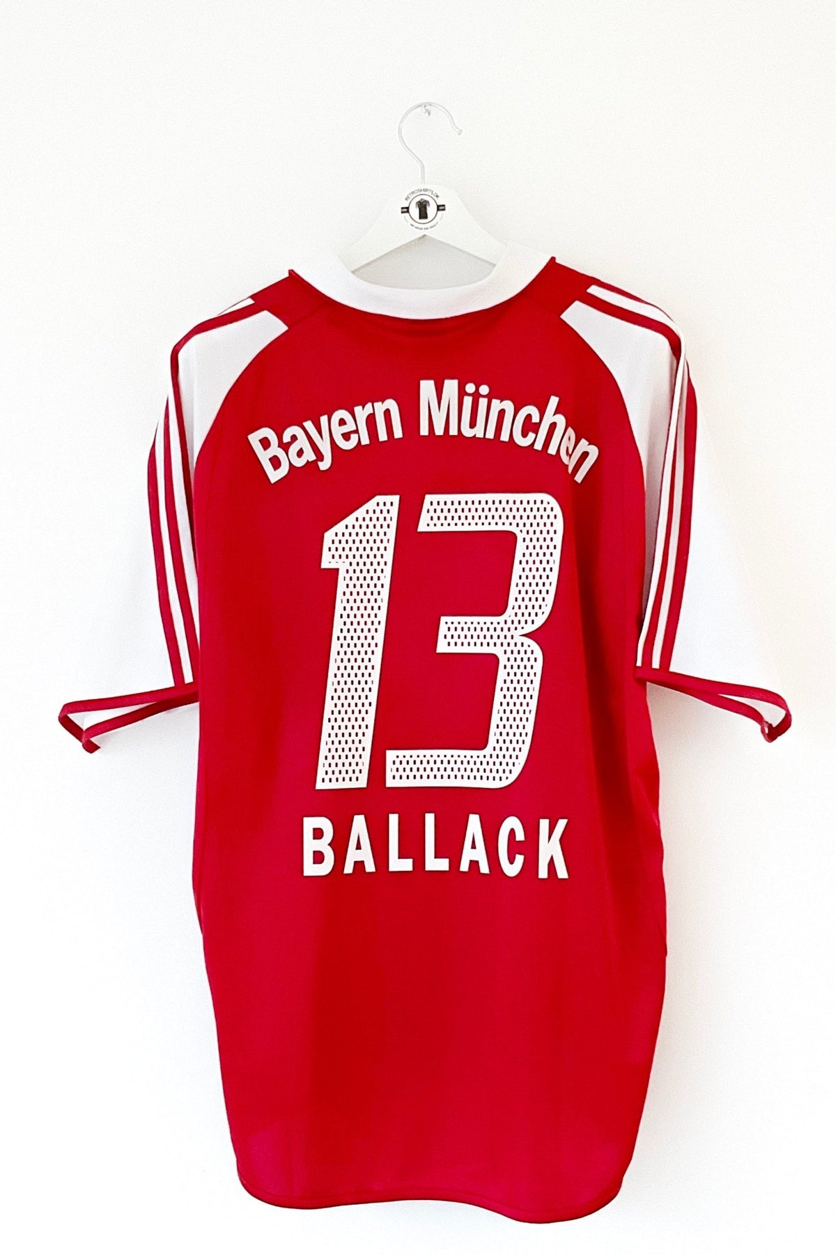 Bayern München 2004/2005 Hjemmebane #Ballack 13 Large 8/10 - Retroshirts.dk