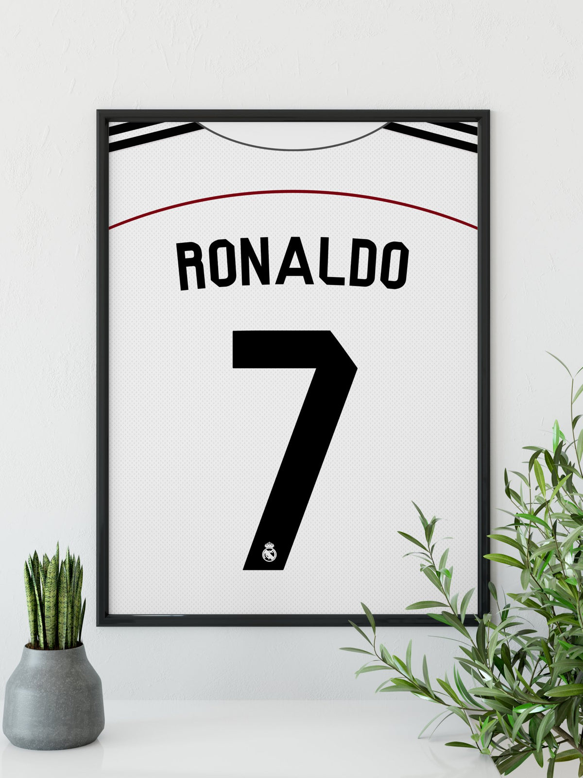 Cristiano Ronaldo - Real Madrid plakat - Retroshirts.dk