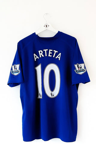 Everton 2010/2011 Hjemmebane #Arteta 10 XL 9/10 - Retroshirts.dk