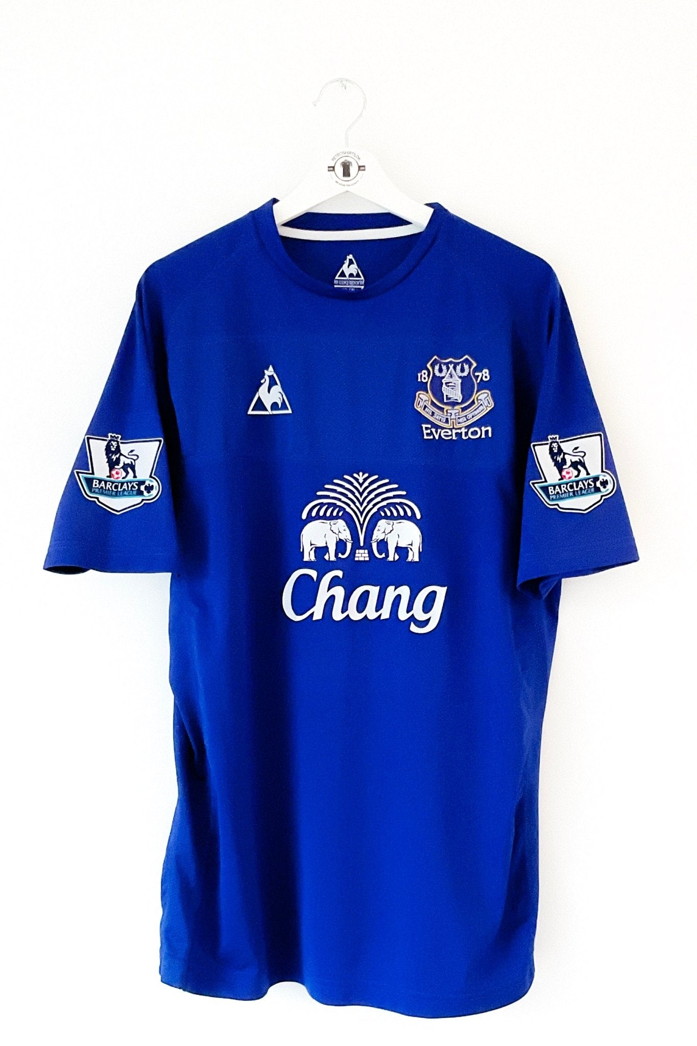 Everton 2010/2011 Hjemmebane #Arteta 10 XL 9/10 - Retroshirts.dk