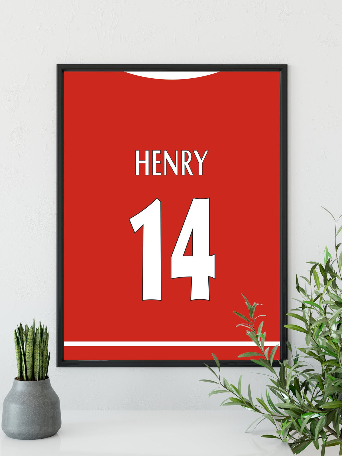 Henry - Arsenal plakat - Retroshirts.dk