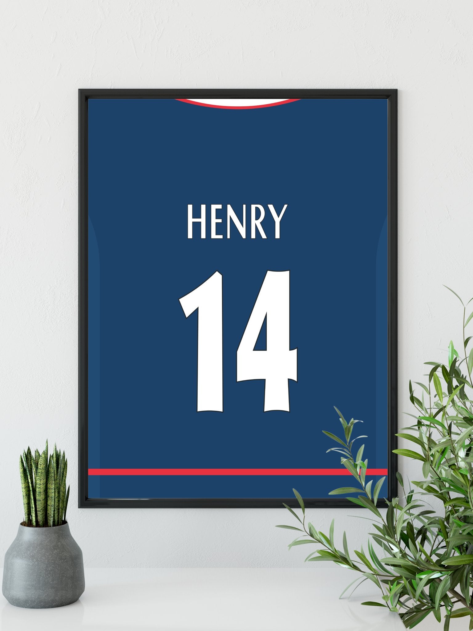 Henry - Arsenal plakat - Retroshirts.dk