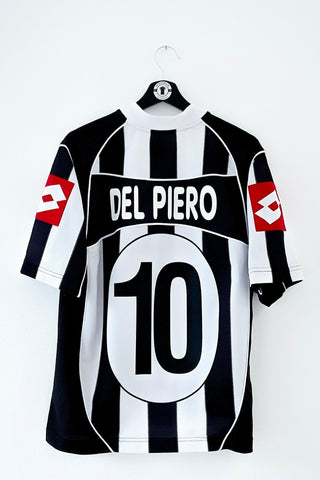 Juventus 2002/2003 Europæisk Hjemmebane #Del Piero 10 Medium 9/10 - Retroshirts.dk